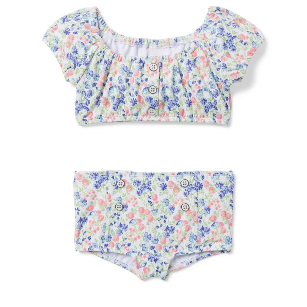 DITSY FLORAL 2-PIECE SWIMSUIT